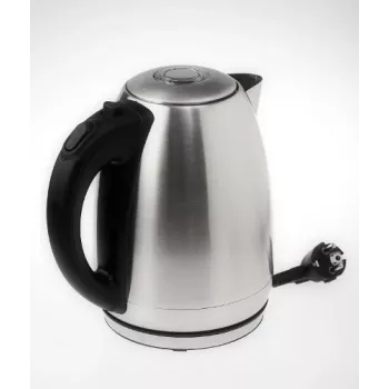 Elektrinis virdulys Adler AD1223 – 1,7 L, 2000 W, nerūdijantis plienas su juodais akcentais