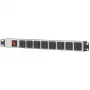 Intellinet 19 colių stovo USB-A maitinimo skirstytuvas (16 prievadų, CEE 7/7, apsauga nuo perkrovos, 2,1 A vienam moduliui, 2 m laidas, Euro 2 kištukas)