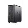 PC korpusas Cooler Master MasterFrame 500 Mesh – juodas su permatomu šonu, ATX/EATX, 2x200 mm priekyje, 1x120 mm gale