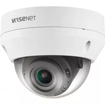 Kupolinė tinklo kamera HANWHA WISENET su IR, 1920x1280, 3.2-10mm, IK10, IP66