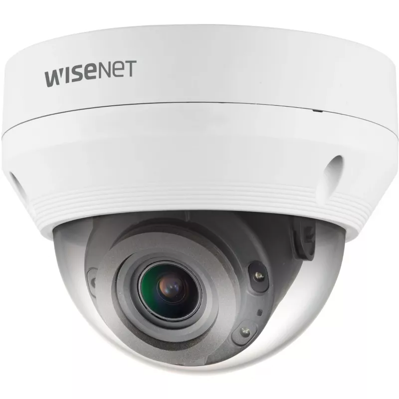 Kupolinė tinklo kamera HANWHA WISENET su IR, 1920x1280, 3.2-10mm, IK10, IP66
