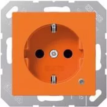 Jung SCHUKO kištukinis lizdas 16 A 250 V su apsauga nuo prisilietimo A 1520 BF KO (A1520BFKOO)