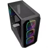 Kompiuterio korpusas Sharkoon AK5G RGB Midi Tower juodas