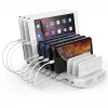 Įkrovimo stotelė Unitek Y-2190A — 10× USB prievadų (8×USB 2.0 + 2×USB 3.2 Gen1), belaidis įkrovimas, 96 W