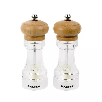 Druskos ir pipirų malūnėlių rinkinys Salter 7607 WDXR
