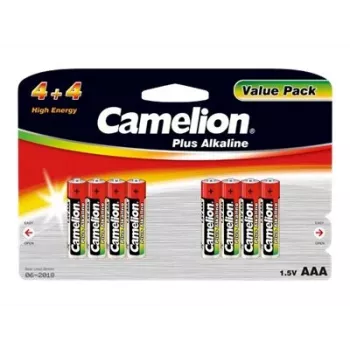 Šarminės AAA (LR03) baterijos CAMELION 11044803 – 8 vnt., vienkartinės
