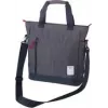 Rankinė/antpetinė krepšys TROIKA BBG52/GY, poliesteris, pilka, 12 L, 400×100×350 mm, užtrauktuku, unisex