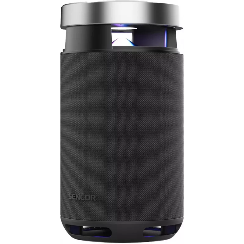 Nešiojamas Bluetooth garsiakalbis SENCOR Resonex Lounge 130W, IPX7 vandeniui atsparus, TWS, LED apšvietimas