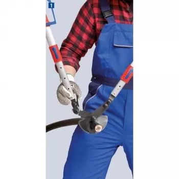 Kabelių žirklės Knipex 9532038 su reketiniu mechanizmu