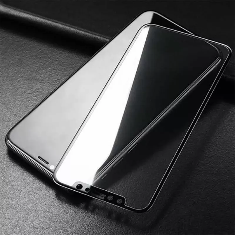 Grūdinto stiklo ekrano apsauga Devia Van Entire View, iPhone XR – Antirefleksinė, Juoda