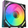 ALPENFÖHN Wing Boost 4 120mm ARGB PWM korpuso ventiliatorius – juodas