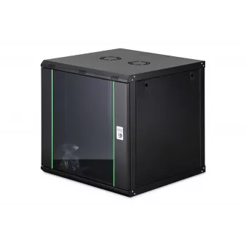Sieninis tinklo spintos korpusas DIGITUS Dynamic-N DN-37111 — 12U, 600x600 mm, IP20, rakinamas