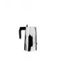 Alessi MT18/3 Espresso aparatas Ossidiana, Nerūdijantis plienas, Aliuminis, 3,5 x 18,5 x 40,5 cm