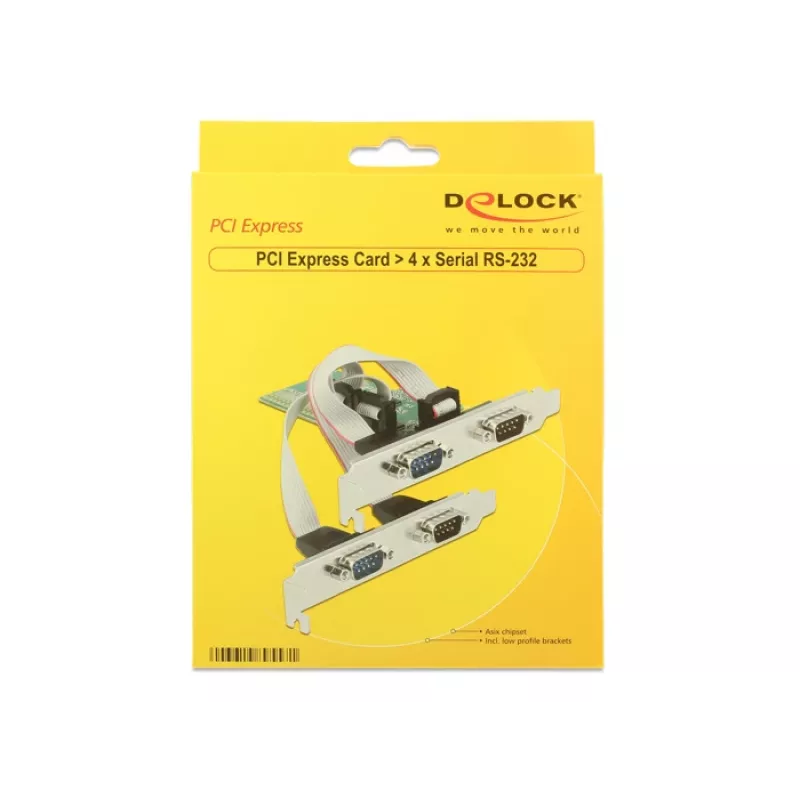 Vidinė serijinė adapterio kortelė DeLOCK 89557