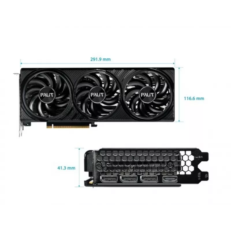 Vaizdo plokštė Palit GeForce RTX 5060 Ti 16 GB GDDR7