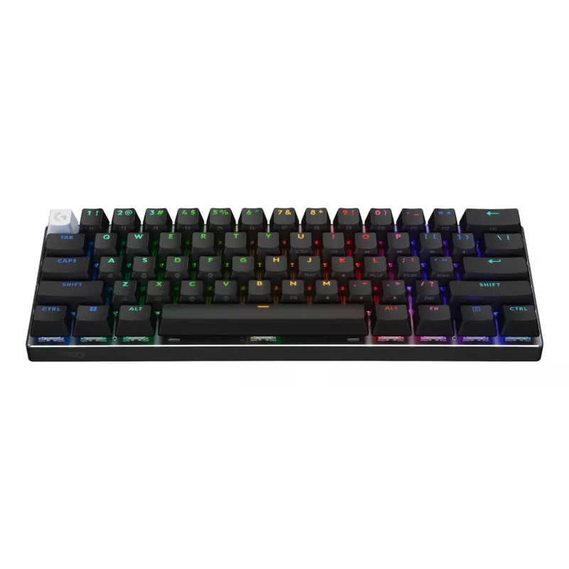 Logitech G PRO X 60 Lightspeed belaidė mechaninė klaviatūra (TACTILE-BLACK-CH-EMEA28I-935, 920-011907)