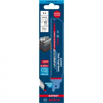 Bosch 2 608 900 365 pjūklo geležtė kardiniui pjūklui, karbidinė, 1 vnt.