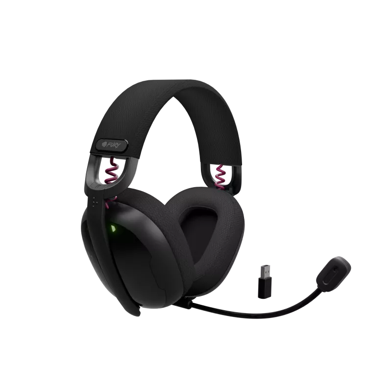 Genesis Fury Fukiya F6 belaidės ausinės žaidimams, Bluetooth, Over-Ear, mikrofonas, juodos
