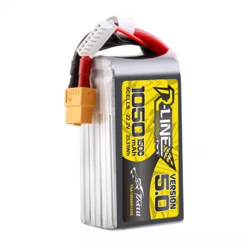 Baterija Tattu R-Line 5.0 1050 mAh 22,2 V Įvairiaspalvė