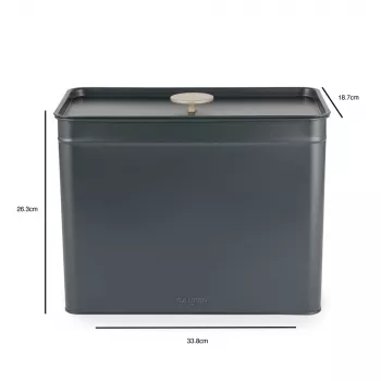 Dėžė duonai Salter Marino BW124601EU7 – plieninė talpa kepalams