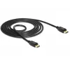 DeLOCK DisplayPort kabelis – DisplayPort (kištukas) į DisplayPort (kištukas) – 1,5 m – 4K palaikymas – juodas (85508)