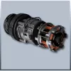 Profesionalus belaidis smūginis veržliaraktis TP-CI 18 Li Brushless -solo, 18V (raudonas/juodas, be akumuliatoriaus ir įkroviklio)