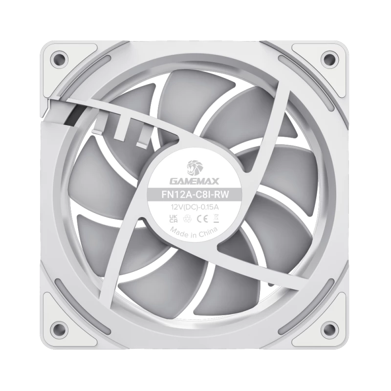 Gamemax KF300R BK White korpuso ventiliatorius