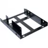 Montavimo rėmelis ULTRON Internal 2x2.5 SSD/HDD Metal black (377215)