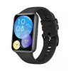 Silicinė juostelė FIXED, skirta Huawei Watch Fit 2 – juoda, minkštas keičiamas dirželis
