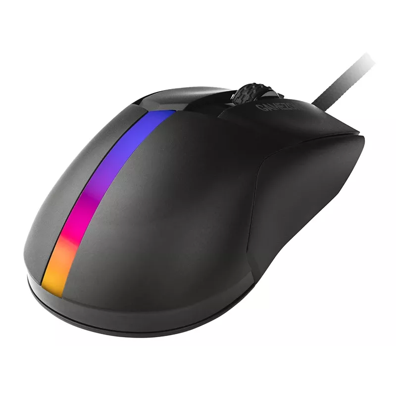 Pelė TRACER 47416 Gamezone Cool Black RGB USB