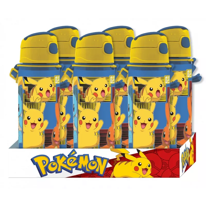 Aliumininis butelis 600 ml Pokemon
