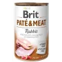 BRIT Paté & Meat su triušiena, šlapias šunų maistas, 400 g