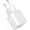 USB C/A sieninis įkroviklis YENKEE YAC G38 20W 3A Power Delivery (USB‑C ir USB‑A)