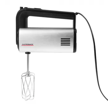 Virtuvinis kombainas Gastroback Design Handmixer Pro Black Silver