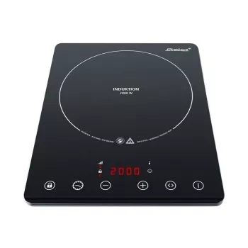 Indukcinė kaitlentė Steba IK 65 Slim Black, 1 zona, liečiamasis valdymas