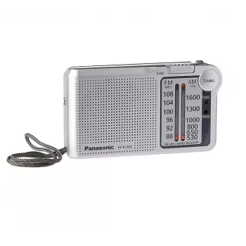 Panasonic RF-P150DEG Nešiojamas analoginis radijo imtuvas sidabrinis