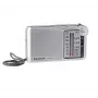 Panasonic RF-P150DEG Nešiojamas analoginis radijo imtuvas sidabrinis