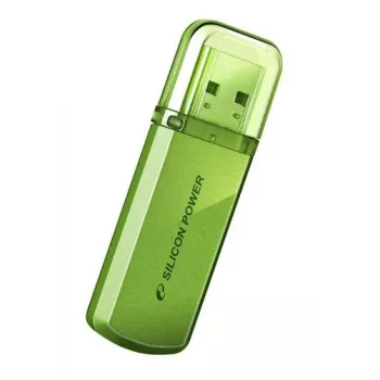 USB atmintukas Silicon Power 16GB USB-A 2.0 žalias Helios 101