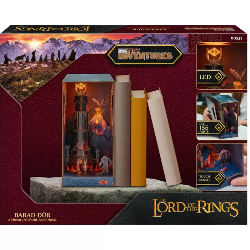 Plastikinis modelio rinkinys REVELL Tiny Adventures Žiedų valdovas „Barad-Dûr“ (rankdarbiai) 00537