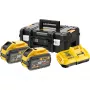 DeWALT DCB118Y2T-QW Įkroviklis ir 2×12 Ah XR FLEXVOLT akumuliatoriai