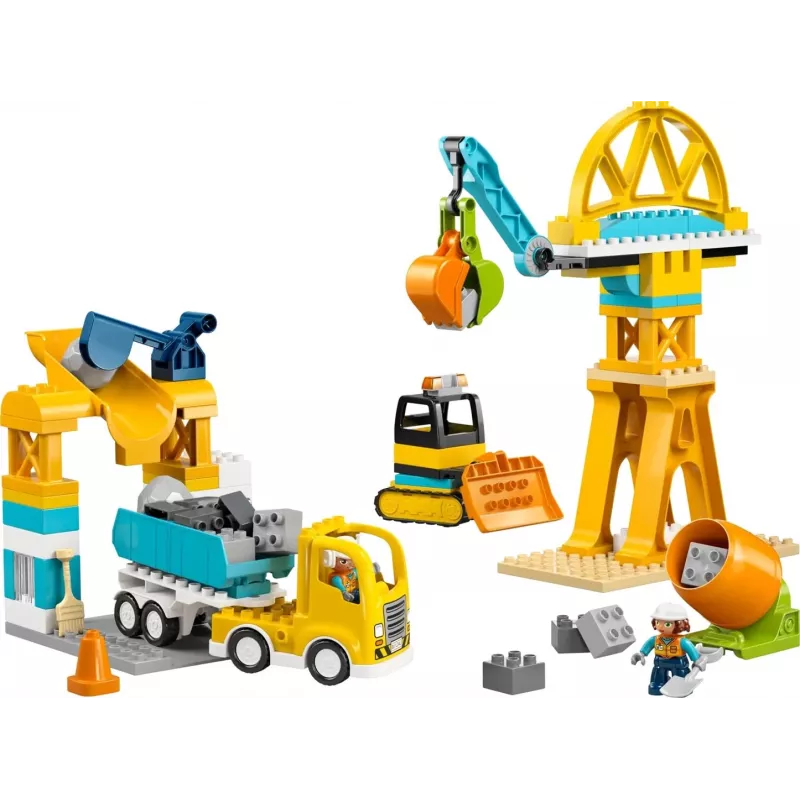 LEGO DUPLO 10476 3 viename Statybvietė ir transporto priemonės