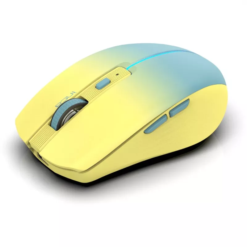Cian Technology GmbH INCA Mouse IWM-511RS belaidė RGB pelė geltona