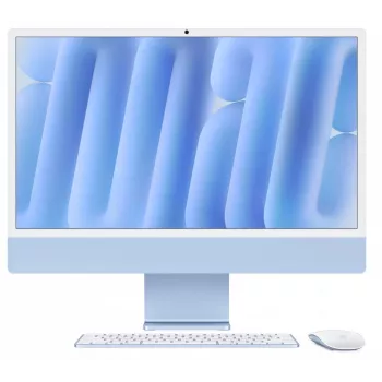 iMac 24 colių: M4 10/10, 16GB, 512GB SSD – Mėlyna