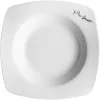 Indų rinkinys LAMART LT9002 – 6 vnt. porcelianinės lėkštės: 2×25 cm, 2×20 cm, 2×17 cm, baltos
