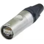 Neutrik NE8MX6-T Kištukas RJ-45 Aliuminis - Juodas
