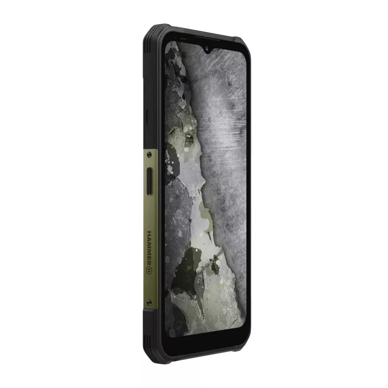 Atsparus išmanusis telefonas MYPHONE Hammer Construction 2 5G Military Edition Dual SIM vandeniui atsparus