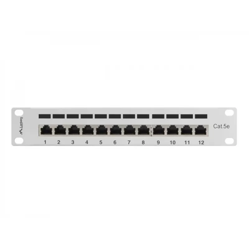 Patch Panel 1U Lanberg PPF5-9012-S