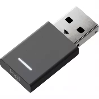 Logitech Unifying + Audio Receiver UC – belaidis garso imtuvas ausinėms, pelei, klaviatūrai (981-00)