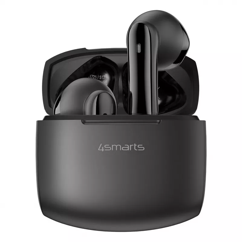 4smarts belaidės ausinės SkyBuds Air juodos (541722)