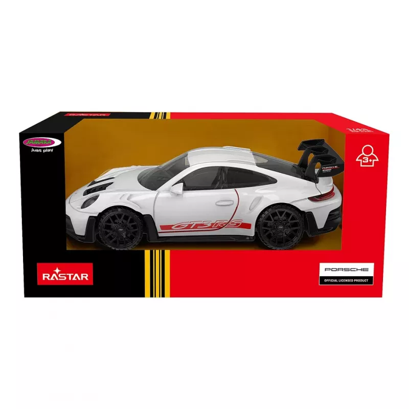 Žaislinis automobilis Jamara 402239 – metalinis ir plastikinis baltas automobiliukas, nuo 3 metų